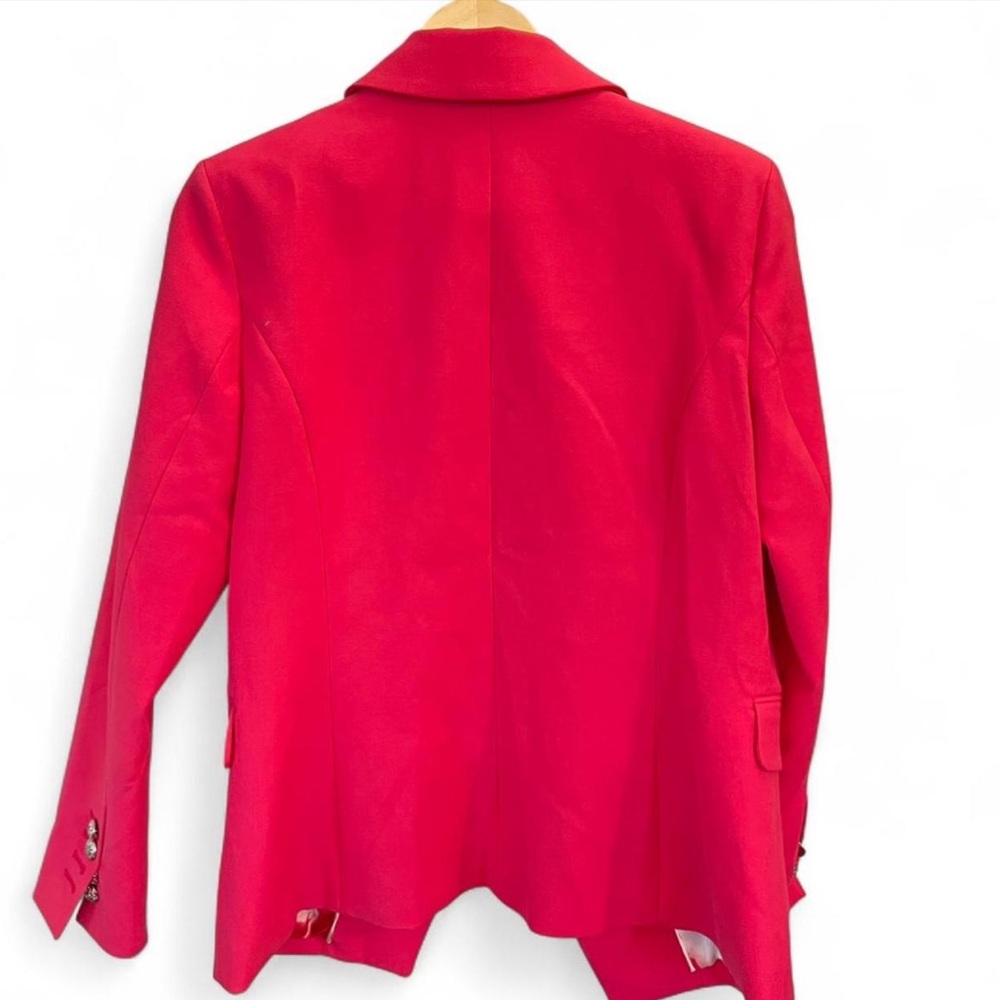 WHBM Double-Breasted Pink Blazer - Picture 7 of 7